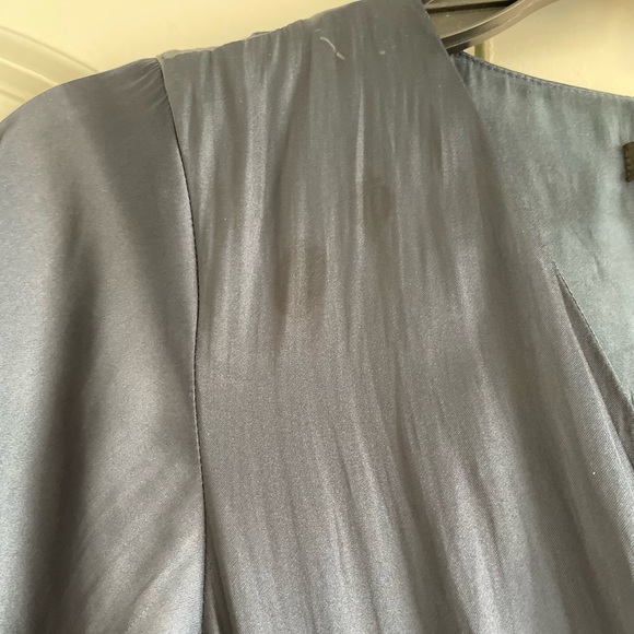 Maje FLOWING SATIN SCARF DRESS - Picture 14 of 15